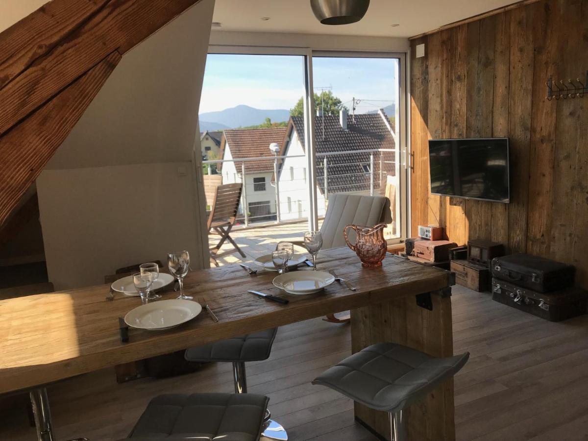 Appartement Chaleureux Et Lumineux Avec Vue ! Au Centre Alsace Селеста Экстерьер фото