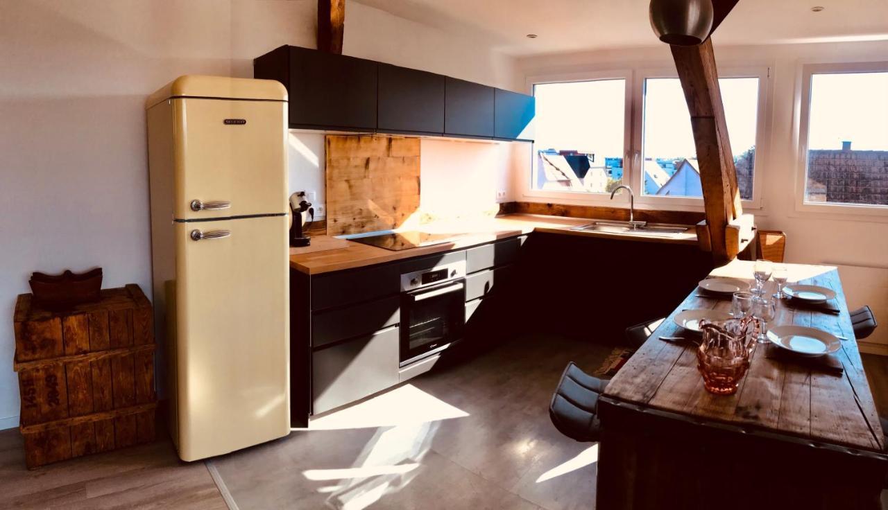 Appartement Chaleureux Et Lumineux Avec Vue ! Au Centre Alsace Селеста Экстерьер фото